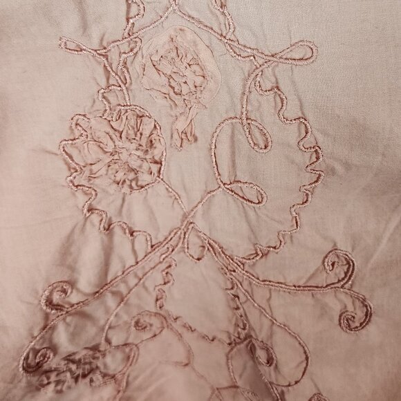 Wrangler Pink Ombre Arsty Embroidered Pearl Snap Western Shirt - Picture 2 of 6